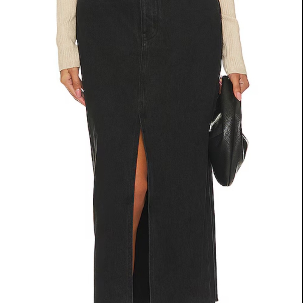 Pistola Alice Denim Midi Skirt